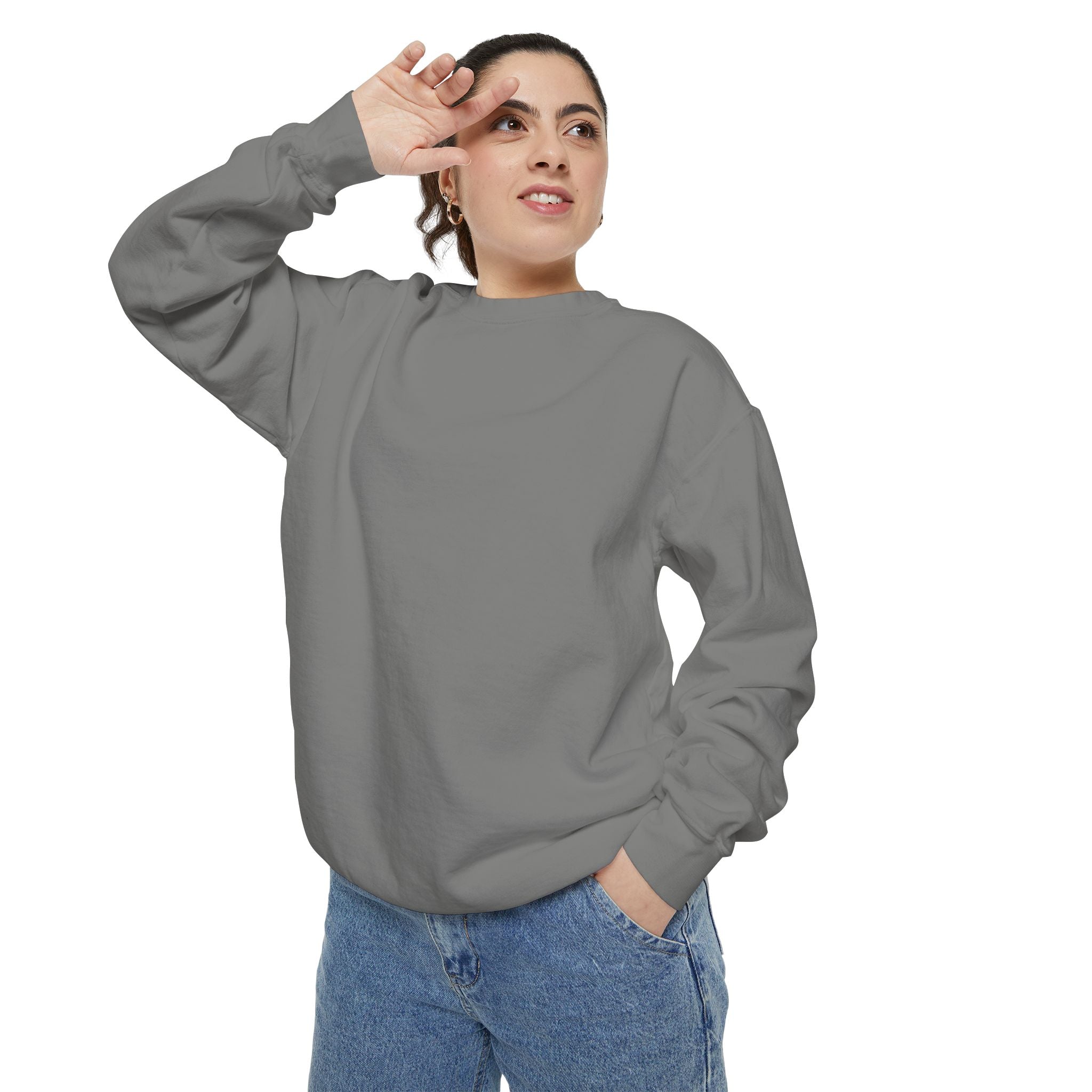 Classic Crewneck Sweatshirt — Lightweight Garment-Dyed Pullover