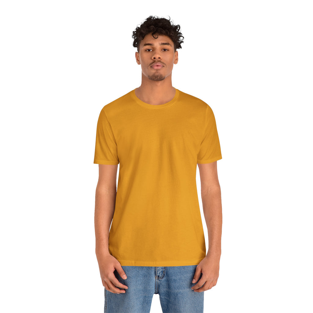 White Short Sleeve Tee — Minimal Classic Crewneck T-Shirt