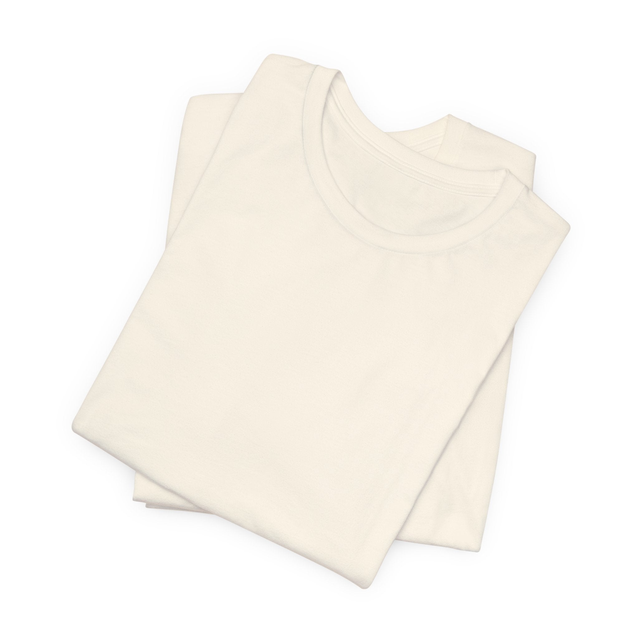 White Short Sleeve Tee — Minimal Classic Crewneck T-Shirt