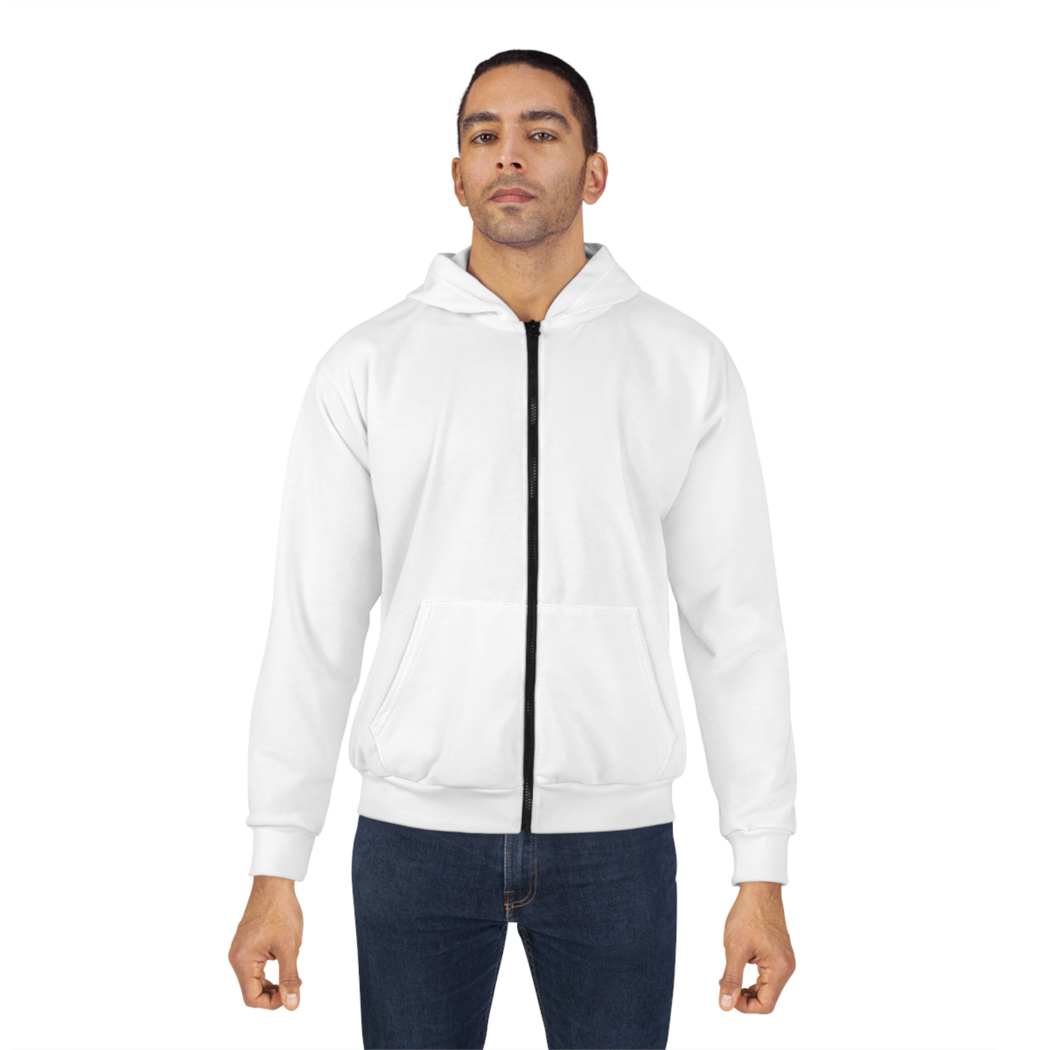 Zip Hoodie — Classic Unisex Full-Zip Hooded Jacket