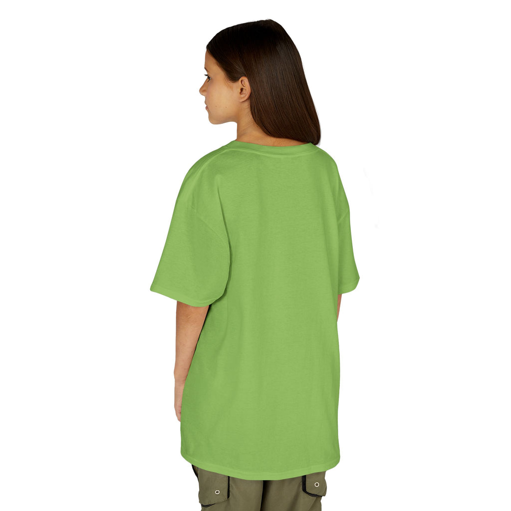 Kids T-Shirt — Plain White Heavy Cotton Tee for Boys & Girls