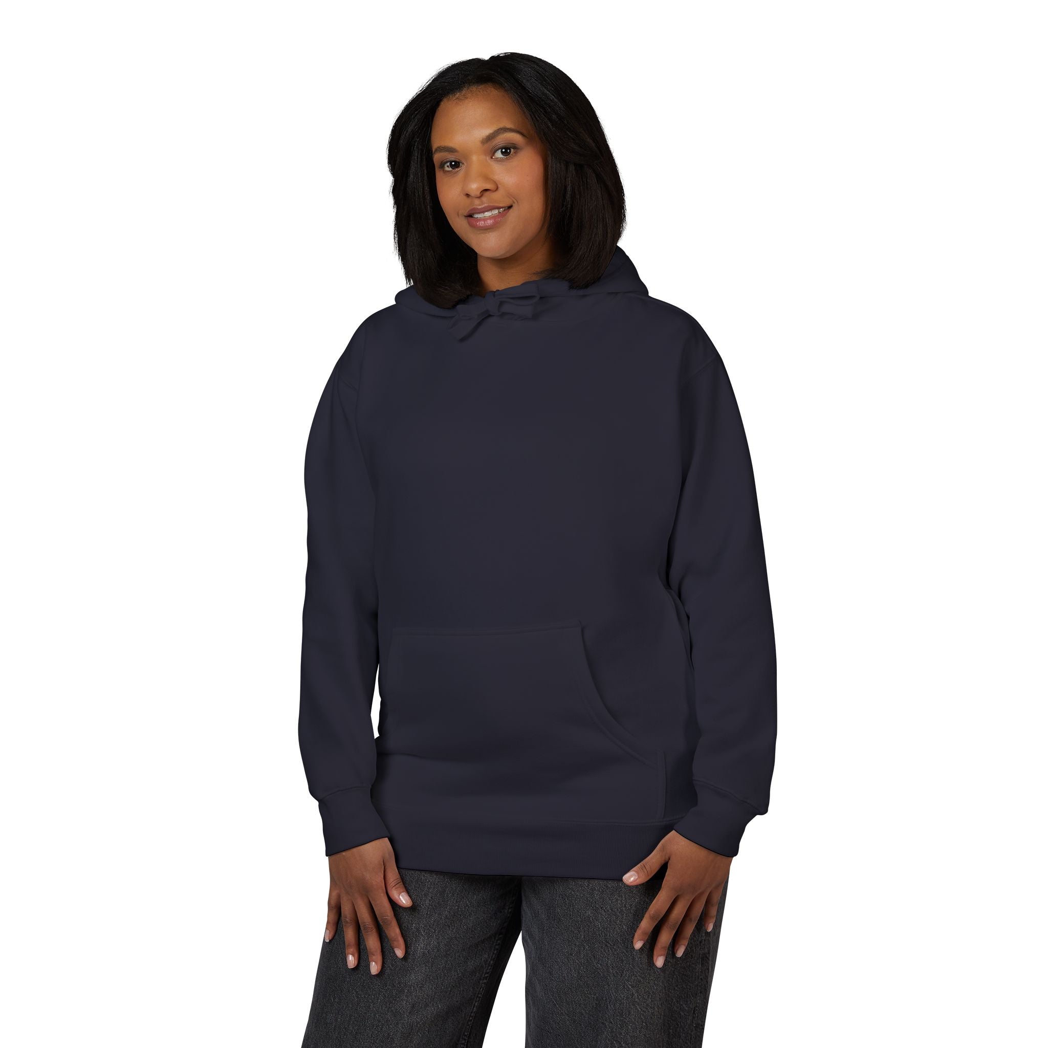 White Fleece Hoodie – Minimal Classic Pullover Hooded Sweatshirt