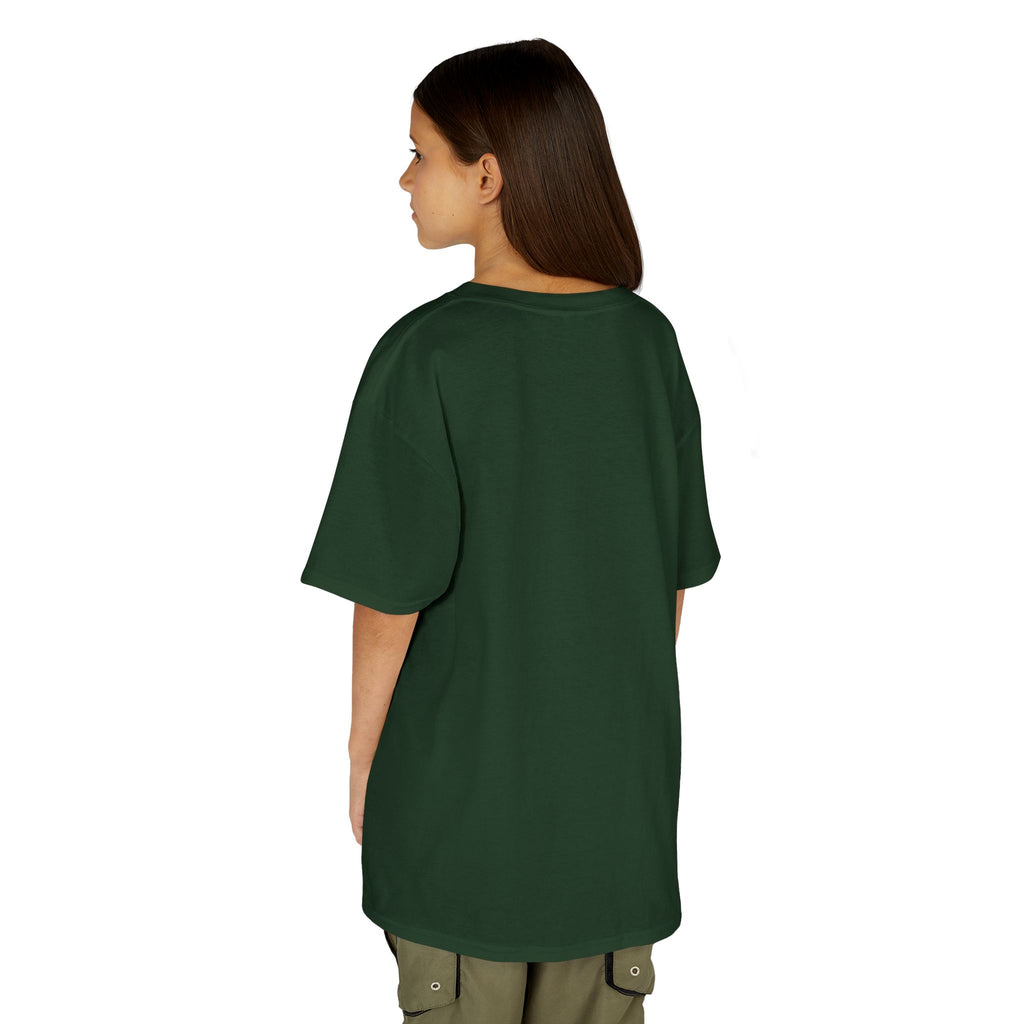 Kids T-Shirt — Plain White Heavy Cotton Tee for Boys & Girls