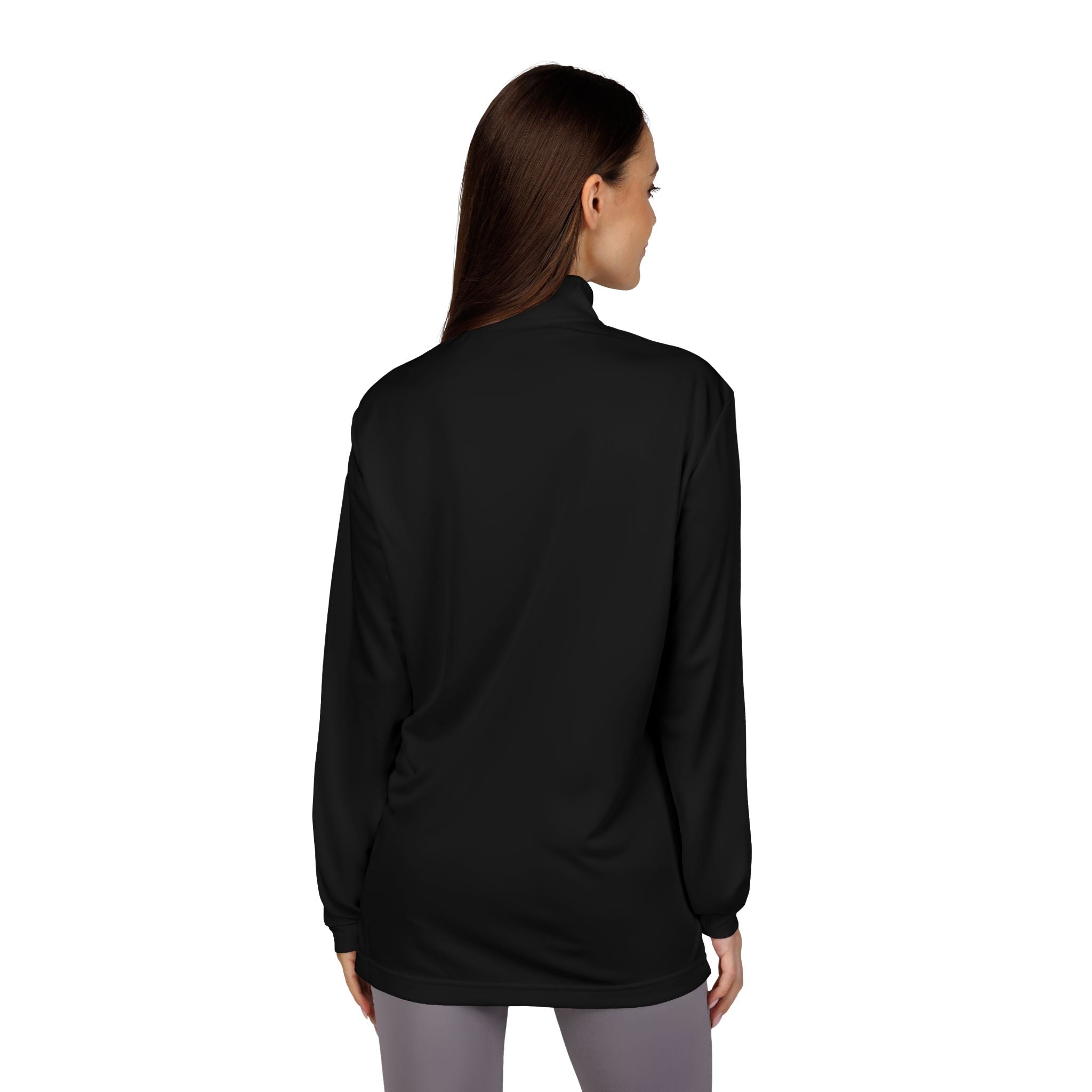 Adidas Quarter-Zip Pullover – Embroidered Performance Top