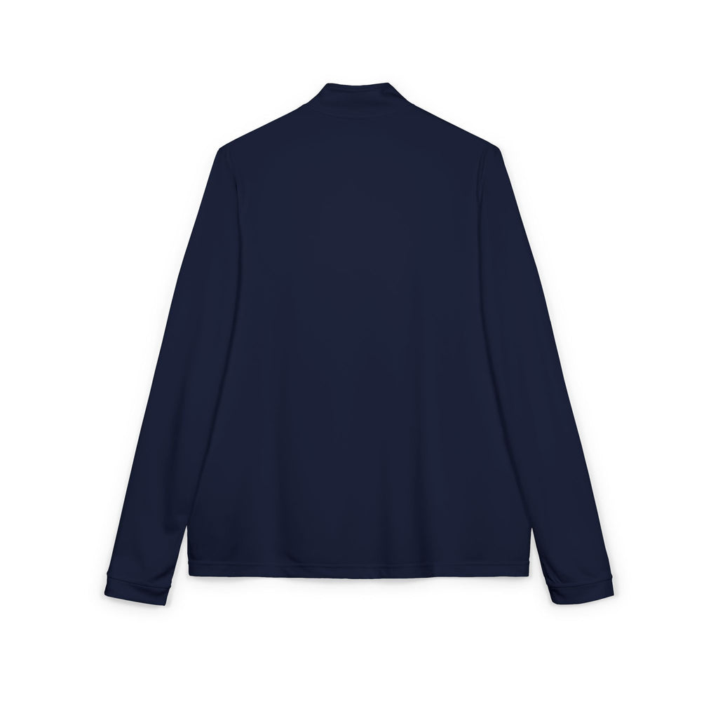 Adidas Quarter-Zip Pullover – Embroidered Performance Top