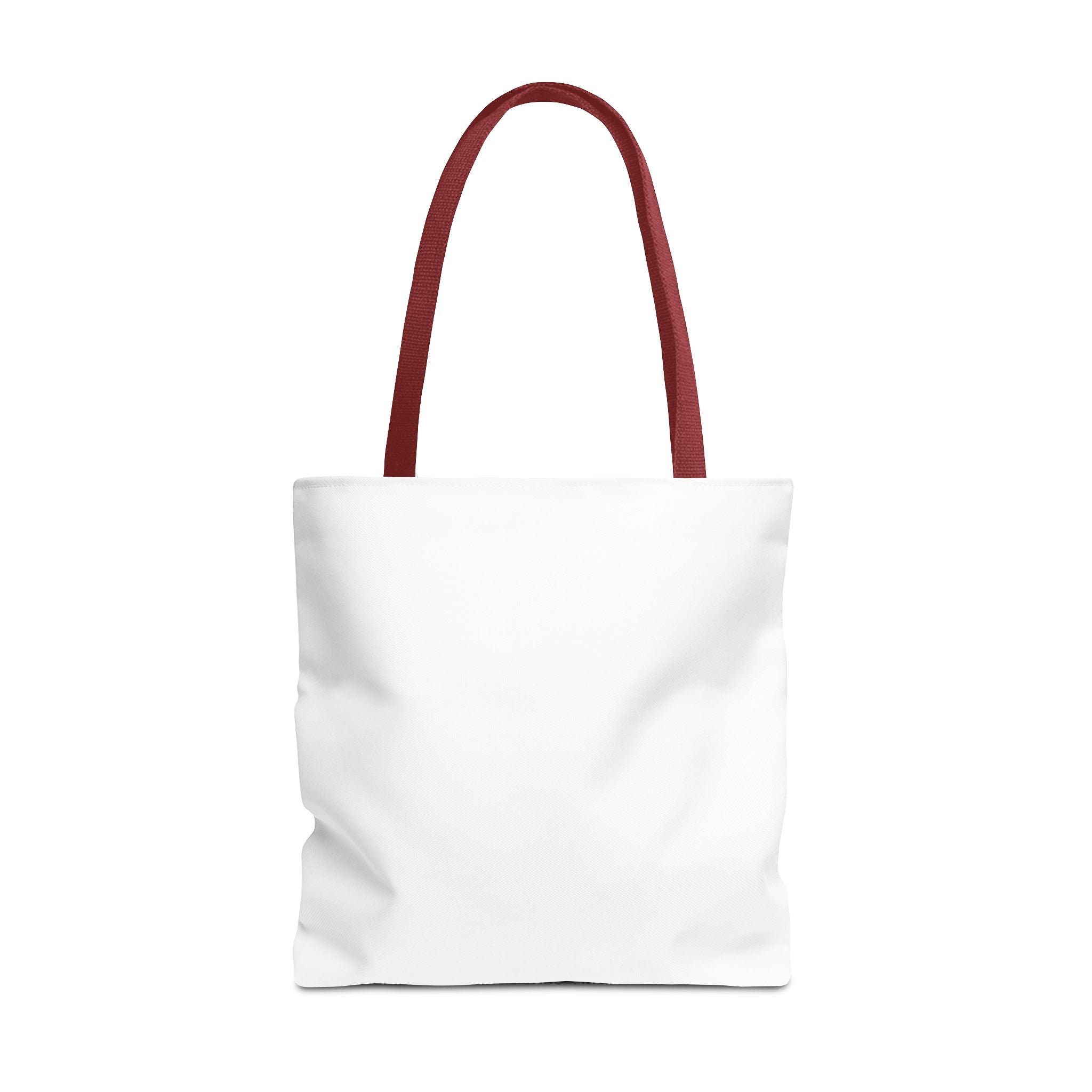 Custom All-Over Print Tote Bag — Blank White Canvas Shoulder Tote