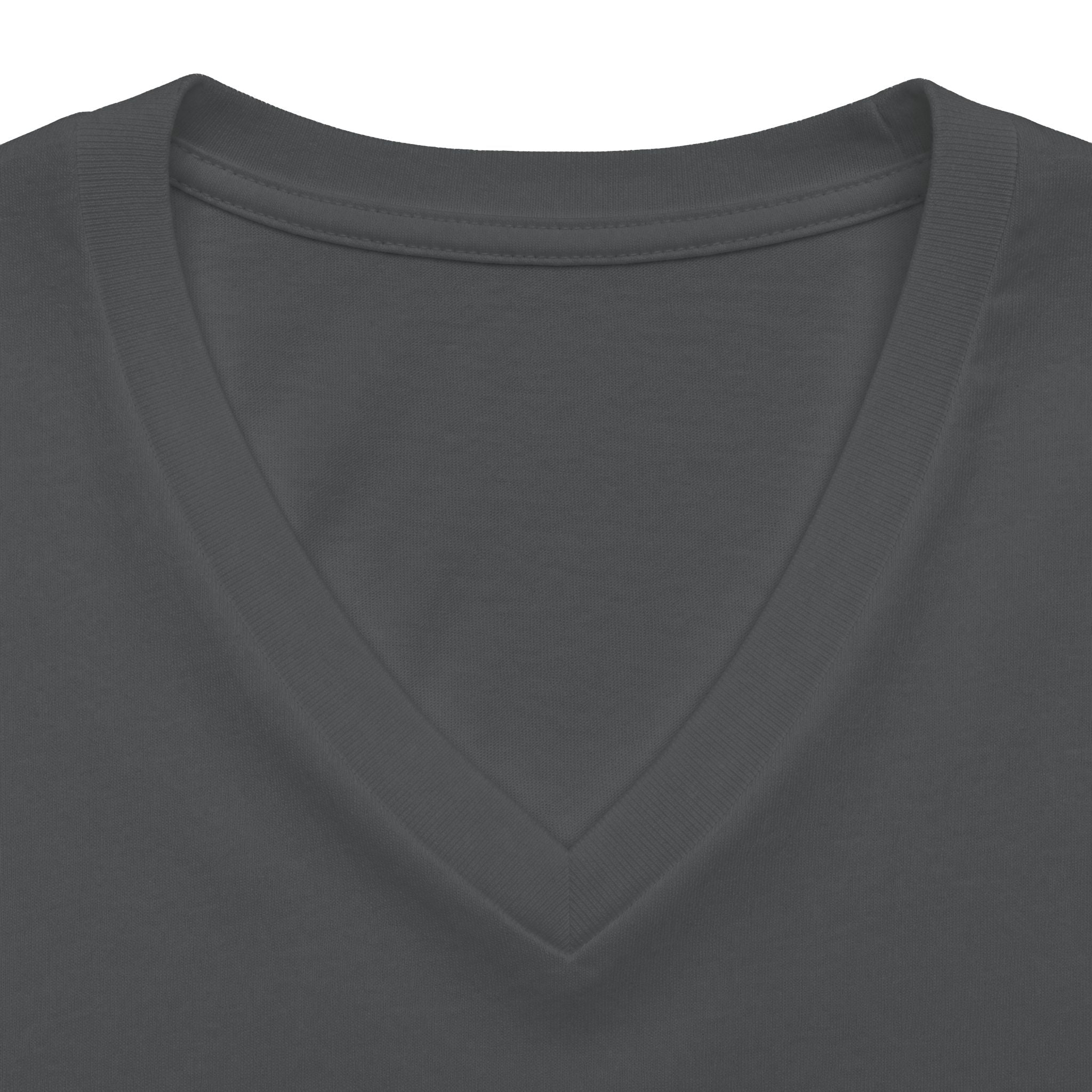 V-Neck Jersey Tee — Classic White Short Sleeve T-Shirt