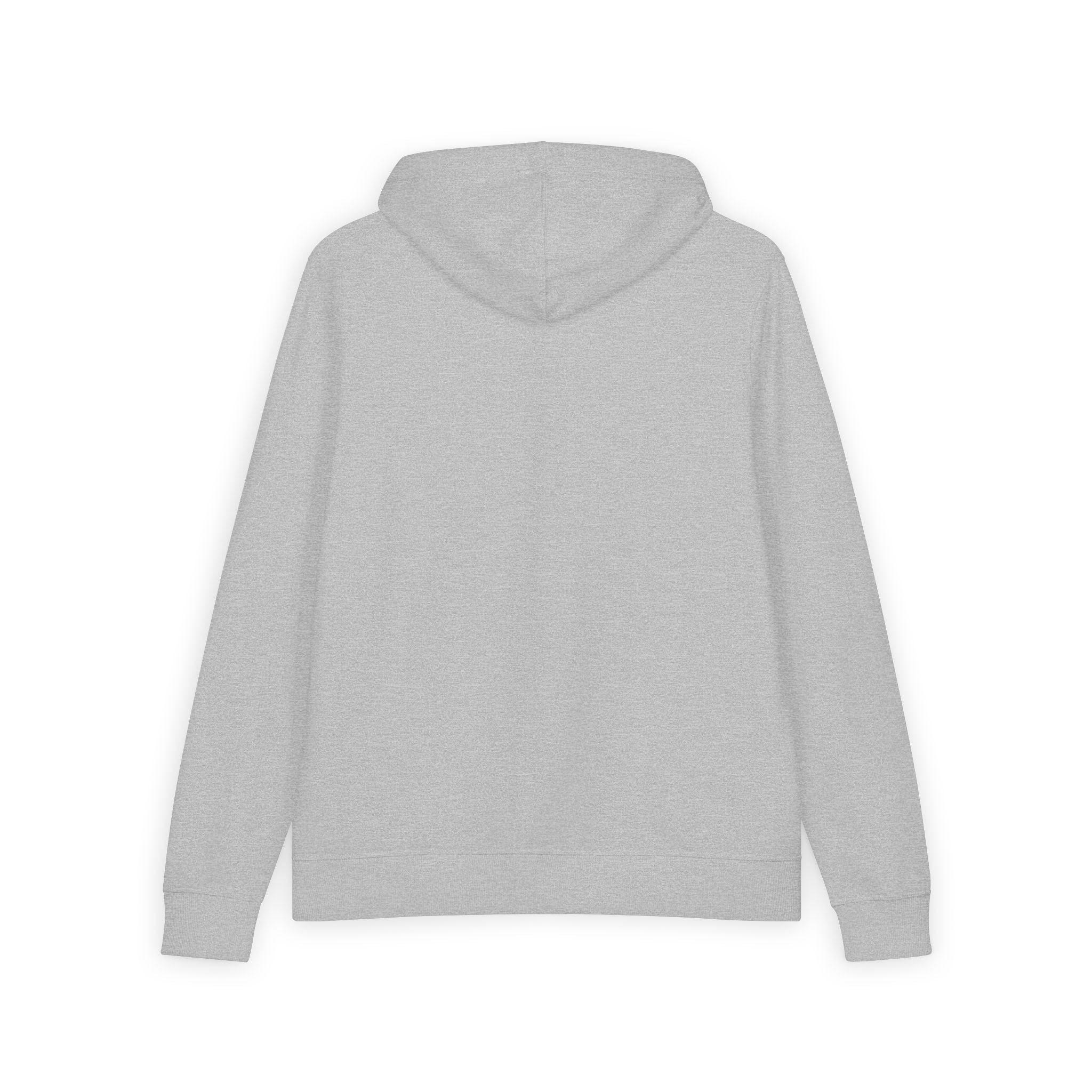 Men's Full-Zip Hoodie — Classic White Re-Fleece Zip-Up