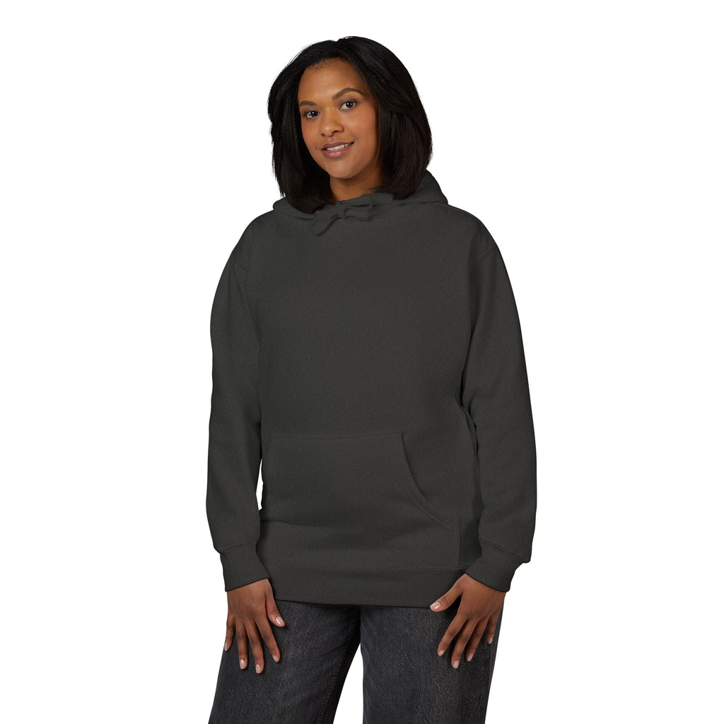 White Fleece Hoodie – Minimal Classic Pullover Hooded Sweatshirt