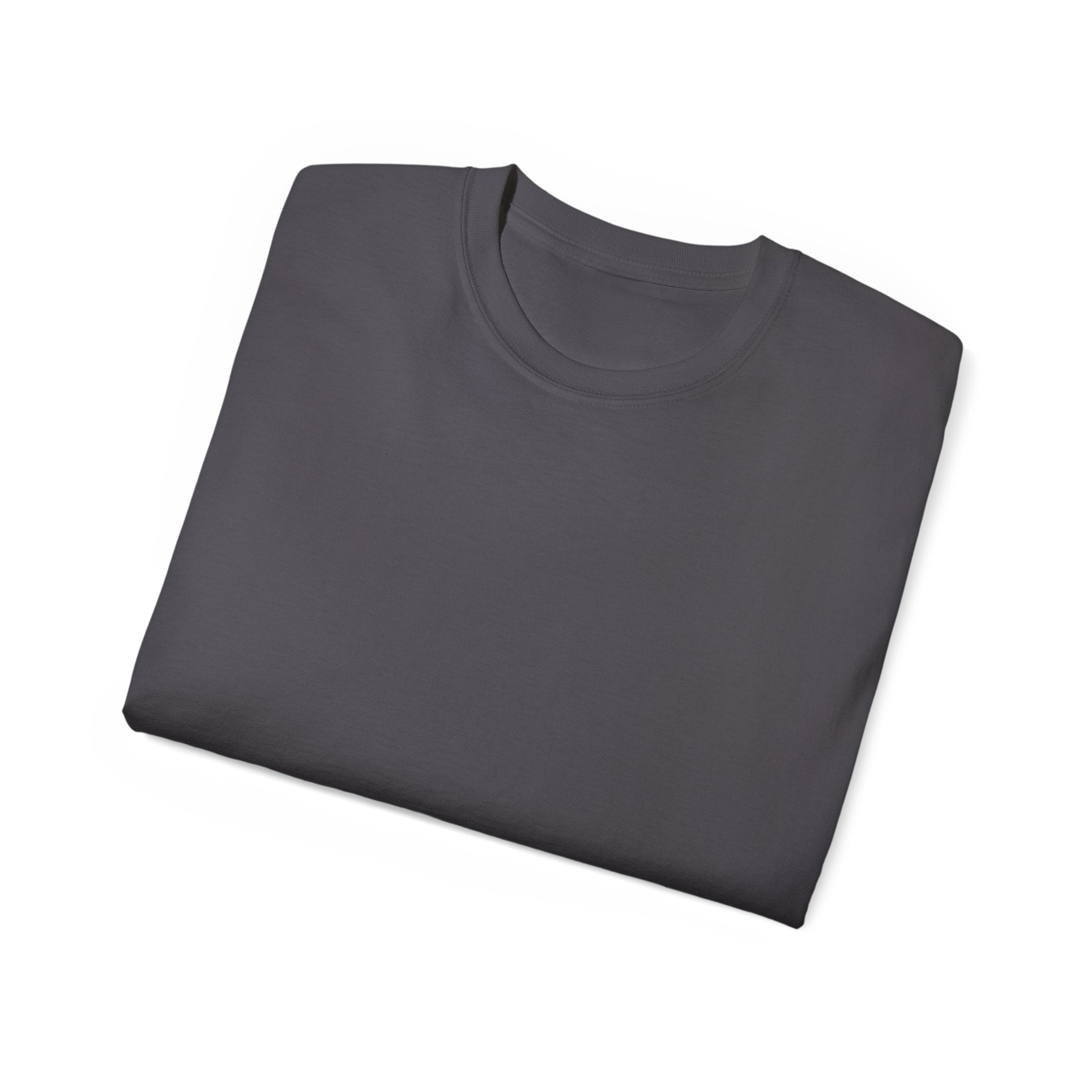 Classic White Cotton Tee - Plain Crewneck Shirt